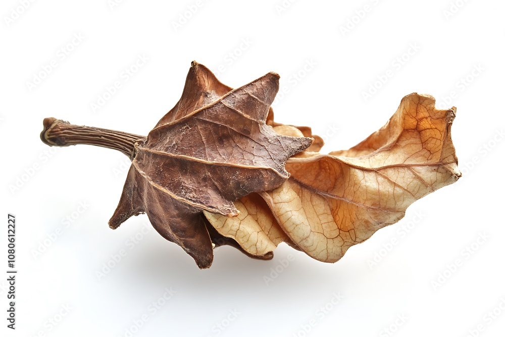 Fototapeta premium Carpinus betulus leaf isolated on a white background