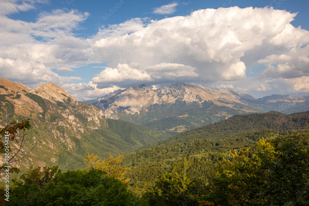 Fototapeta premium Zelengora Mountains in Bosnia and Herzegovina
