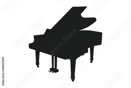 Piano silhouette