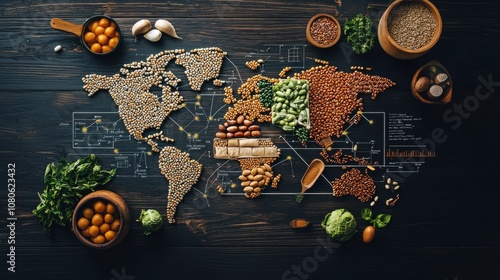 Mapping global food distribution networks a digital perspective on food security