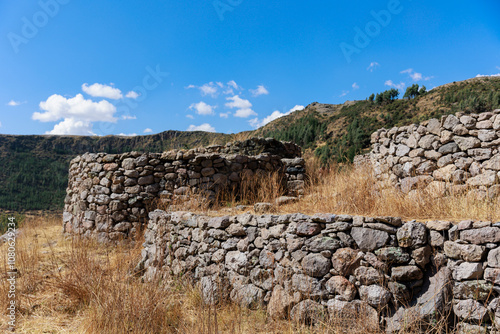 Archaeological complex of Chicha Qasa, Pampachiri, Andahuaylas. Peru photo