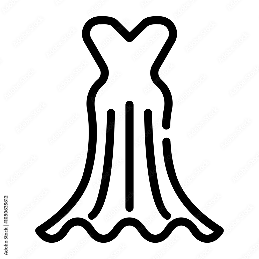 Obraz premium wedding dress,