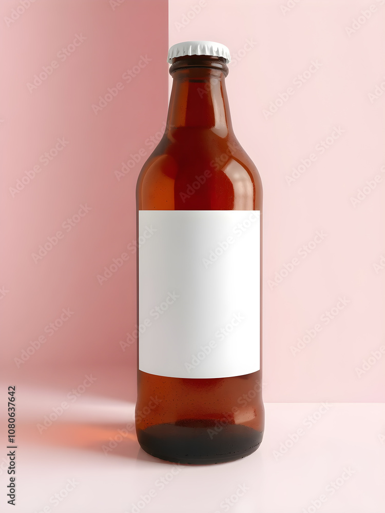 Beer Bottle Mock Up - Blank Label Beer Bottle Mock Up - Blank Label