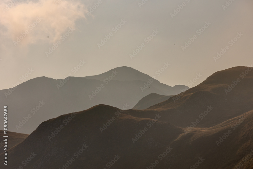 Aerial View of Zelengora Mountains in Bosnia Aerial View of Zelengora Mountains in Bosnia