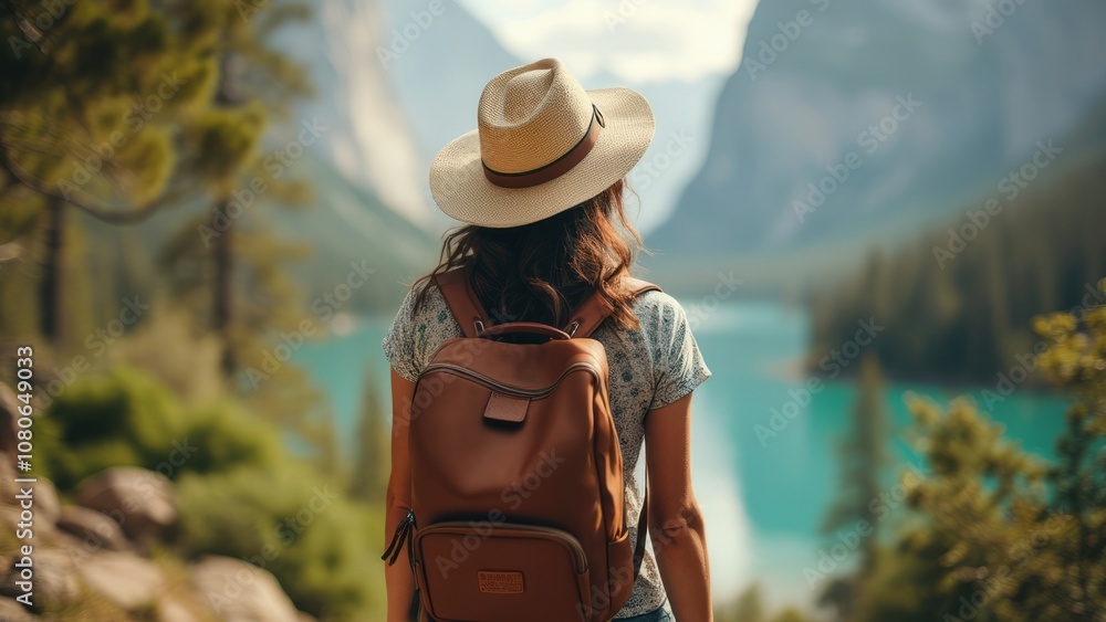 Adventurous teddy bear explorer in cowboy hat and backpack walking through the desert, symbolizing childhood imagination, travel, and adventure. Adventurous teddy bear explorer in cowboy hat and backpack walking through the desert, symbolizing childhood imagination, travel, and adventure.
