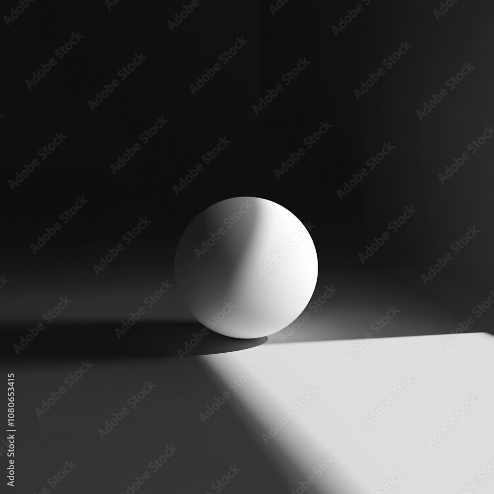 Illuminated Idea A Minimalist Orb of Inspiration Illuminated Idea A Minimalist Orb of Inspiration
