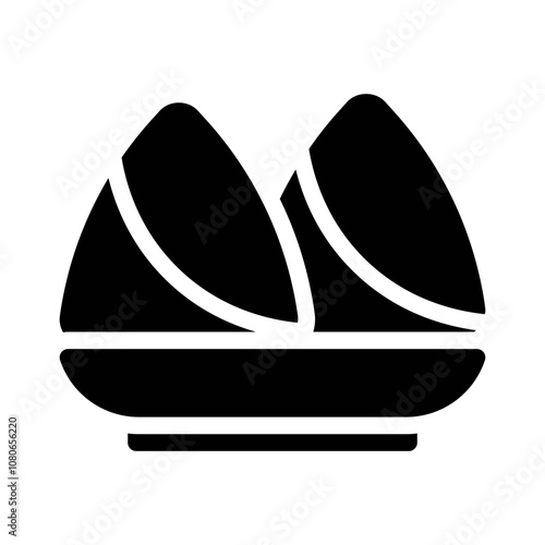 samosa glyph icon