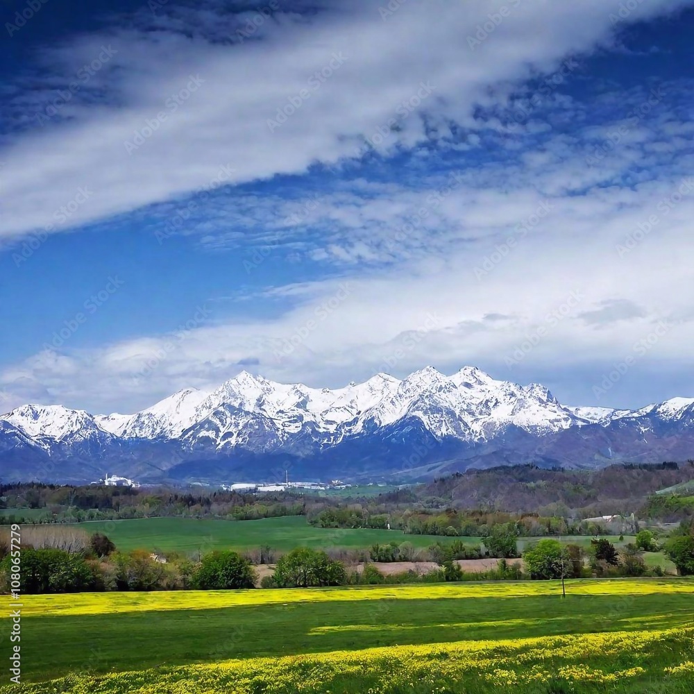 beautiful landscape of the mountains beautiful landscape of the mountains