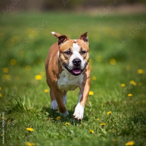 dog in the park