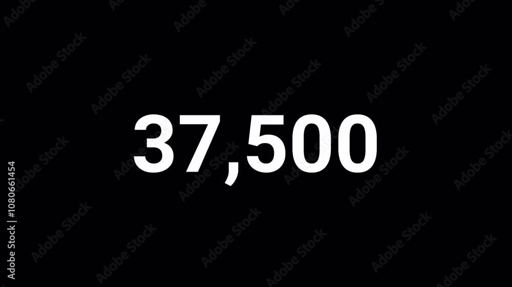 Number Counter Animation for Financial and Profit Growth Displays , Money Increase Animation with Dynamic Counter and Black Background. Number Counter Animation for Financial and Profit Growth Displays , Money Increase Animation with Dynamic Counter and Black Background.