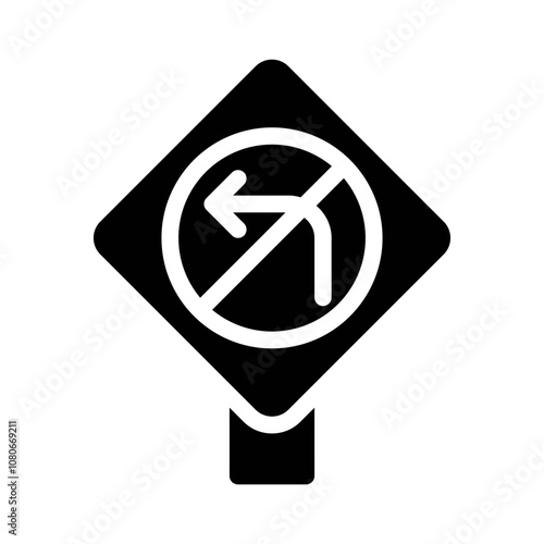 no overtaking glyph icon