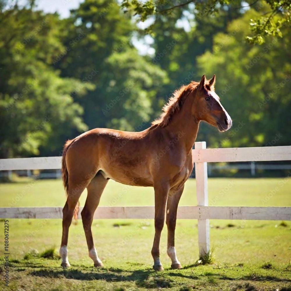 portrait of a young horse portrait of a young horse