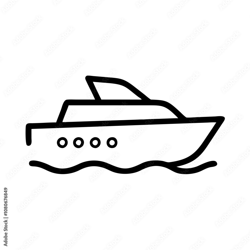 A sleek yacht sailing smoothly on the waves under a clear sky, capturing the essence of leisure and adventure on tranquil waters A sleek yacht sailing smoothly on the waves under a clear sky, capturing the essence of leisure and adventure on tranquil waters