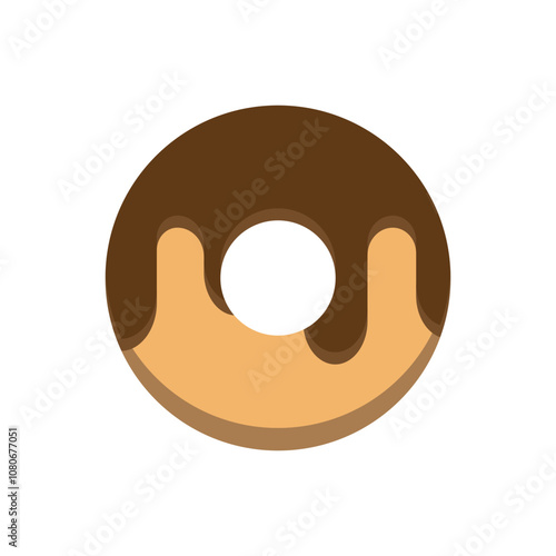 Donut Logo Template Icon