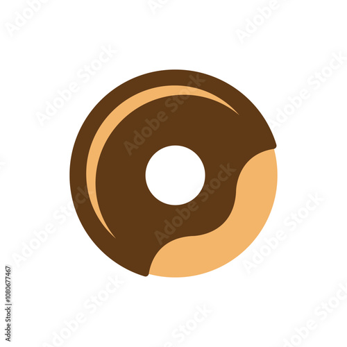 Donut Logo Template Icon