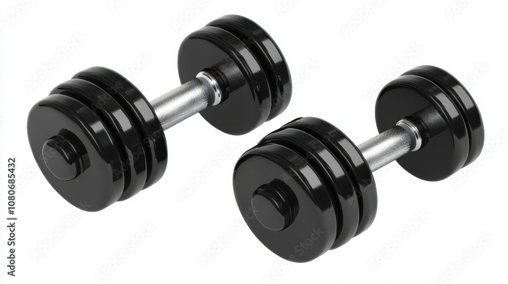 Naklejka premium Breaking Limits: The Journey of a Weightlifting Champion