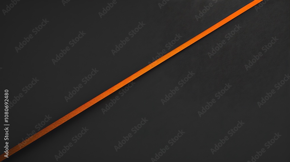 A minimalist design featuring a diagonal orange line on a dark background. A minimalist design featuring a diagonal orange line on a dark background.