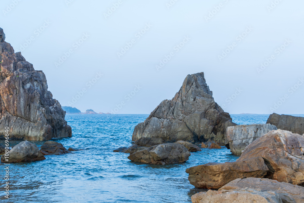 Rocky Seashore at Hashikuiiwa Rocky Seashore at Hashikuiiwa