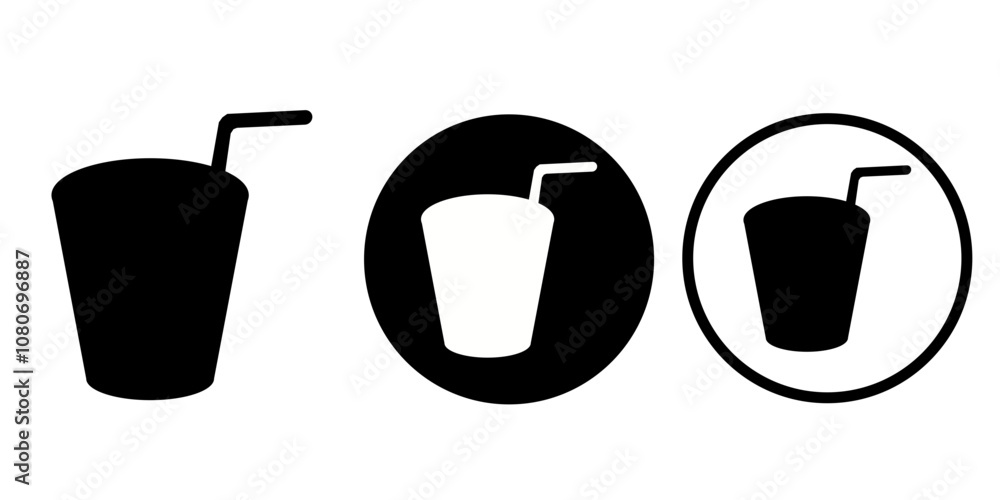Happy birthday vectors icon set Happy birthday vectors icon set