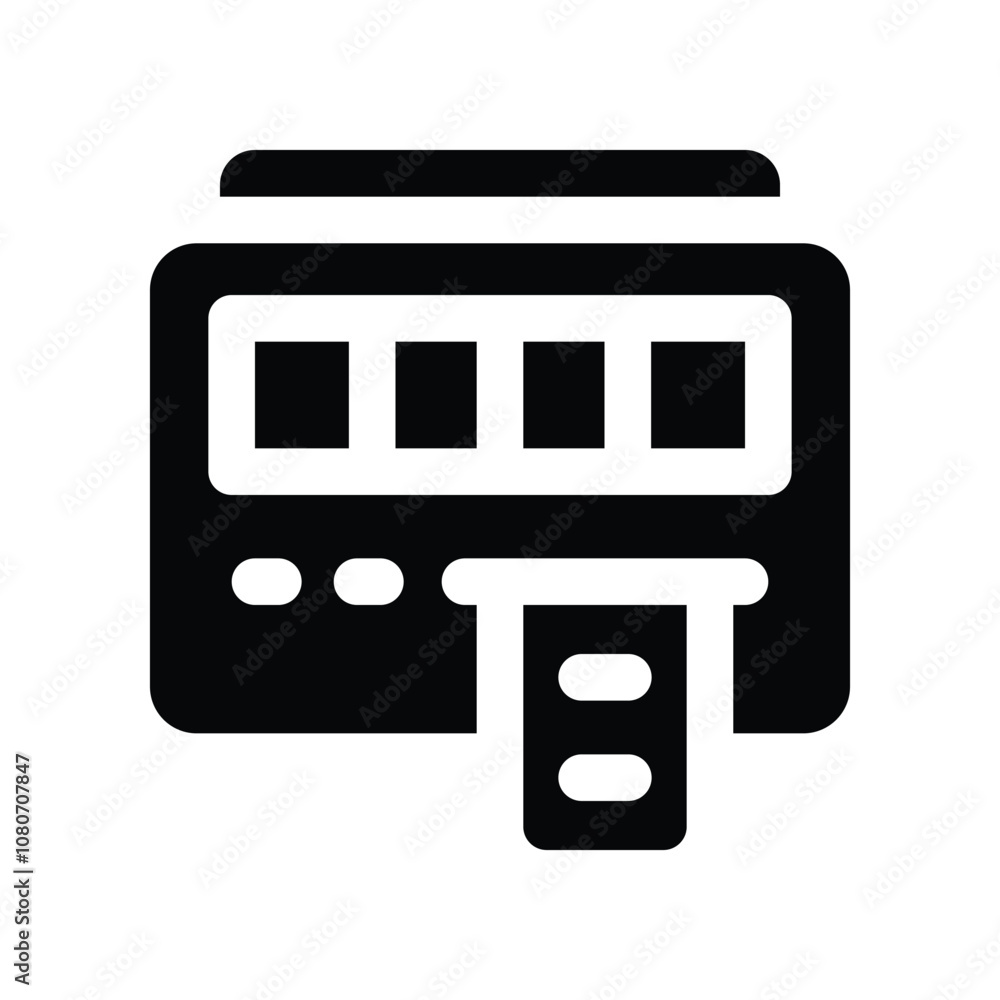 taximeter icon. vector glyph icon for your website, mobile, presentation, and logo design. taximeter icon. vector glyph icon for your website, mobile, presentation, and logo design.