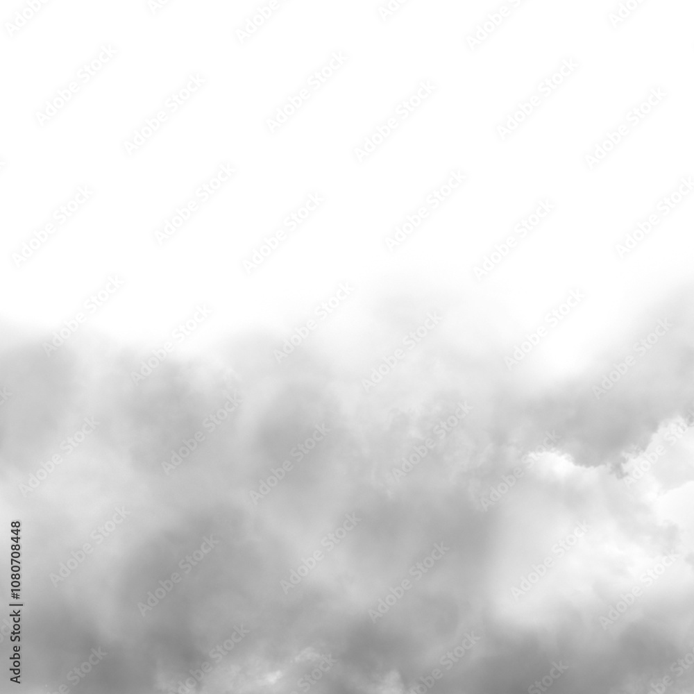 Obraz premium Neblina assustadora, fog, fumaça, nuvens, sobreposição de Halloween, sobreposição de neblina de fumaça realista, gótico, fantasmagórico, png transparente. 