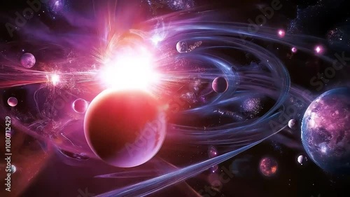 energy that exists even in a vacuum, energy background, video of energy