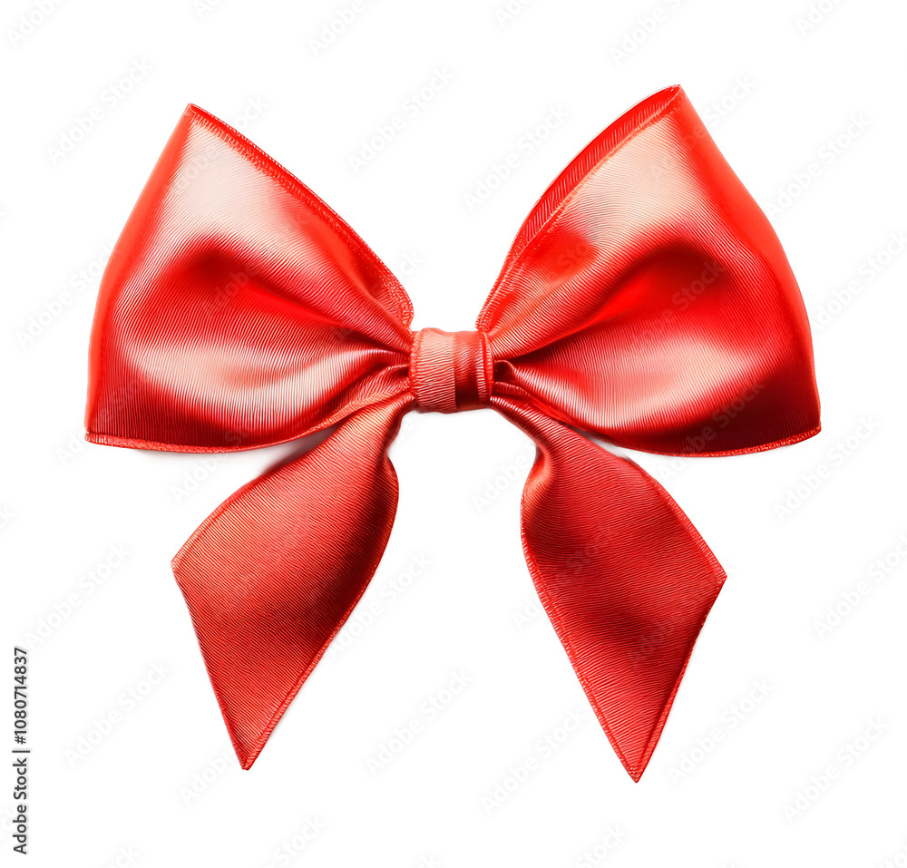 Red bow tie on a transparent background. isolated background. Red bow tie on a transparent background. isolated background.