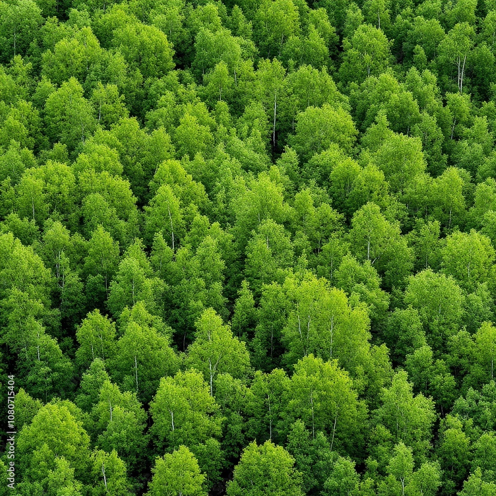 Aerial View of Lush Green Forest Landscape Aerial View of Lush Green Forest Landscape