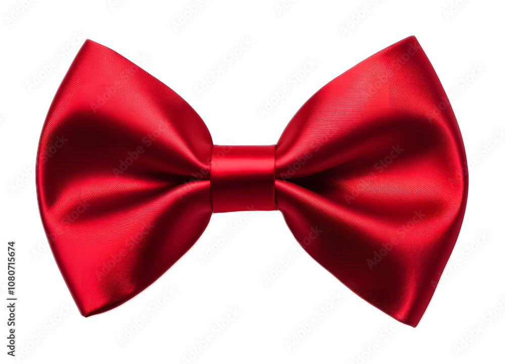 Red bow tie on a white background. isolated background. Red bow tie on a white background. isolated background.