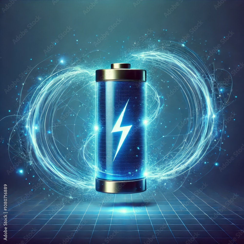 Dynamic Blue Energy Flow Dynamic Blue Energy Flow