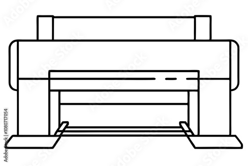 large format printer silhouette