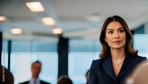 Working woman in business and office