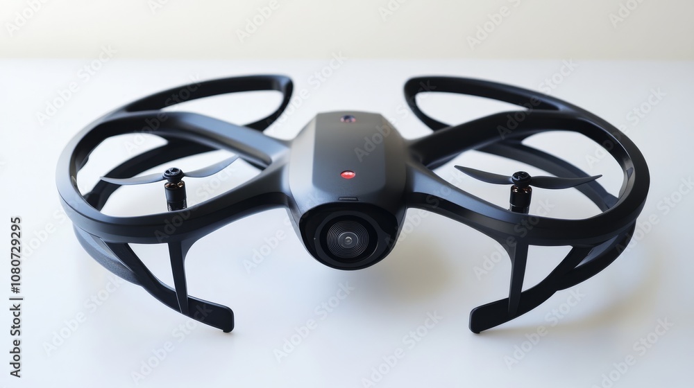 Futuristic hydrogen-powered drone in mid-flight, sleek design, emitting no carbon, emphasizing clean energy Futuristic hydrogen-powered drone in mid-flight, sleek design, emitting no carbon, emphasizing clean energy