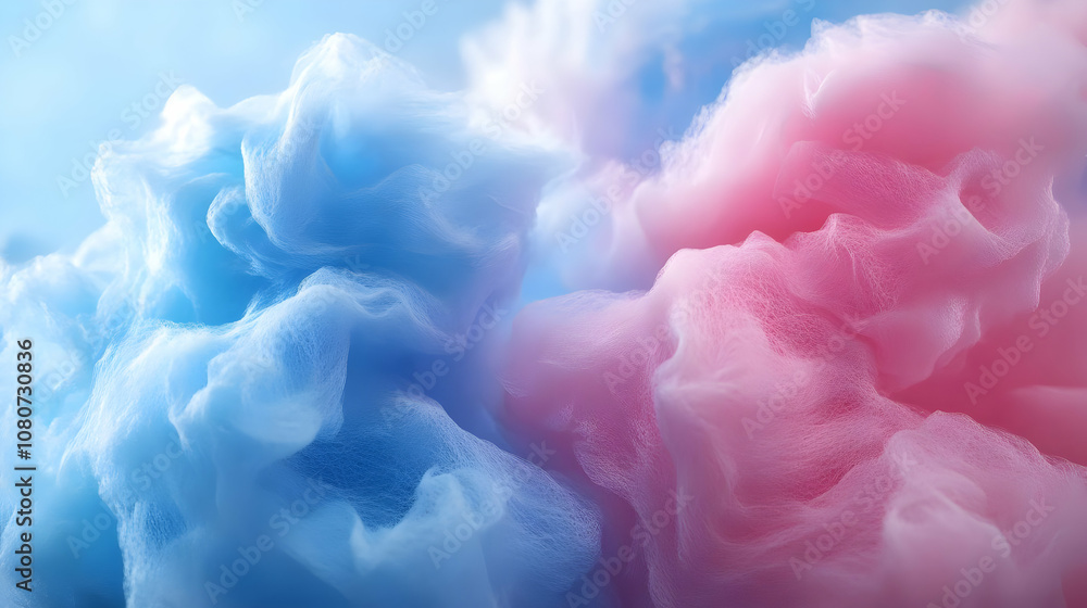 Abstract Background with Blue and Pink Swirls Abstract Background with Blue and Pink Swirls