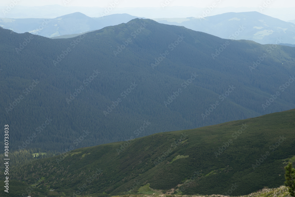 Fototapeta premium view from the mountain