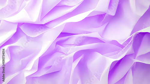 Delicate Folds of Lavender Fabric Create a Soft, Inviting Texture in Natural Light photo