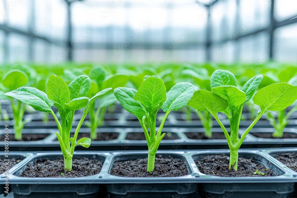 Indoor hydroponic greenhouse with automated irrigation systems under LED lights Indoor hydroponic greenhouse with automated irrigation systems under LED lights