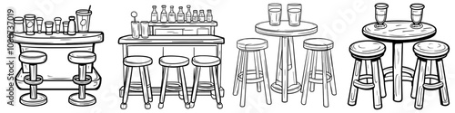 A modern, pixel-perfect, line icon for your drink bar