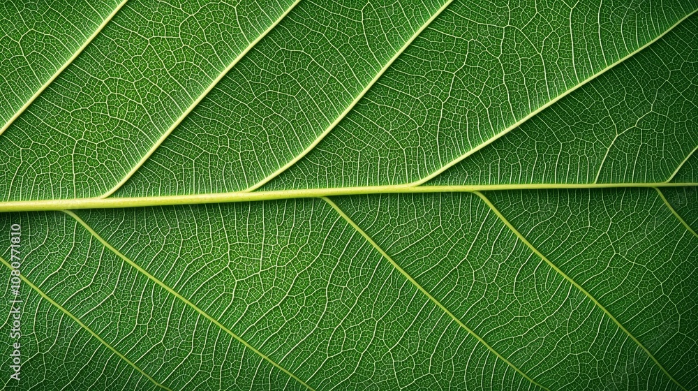 Close-up of a vibrant green leaf showcasing intricate veins and textures, symbolizing nature's beauty and resilience. Close-up of a vibrant green leaf showcasing intricate veins and textures, symbolizing nature's beauty and resilience.