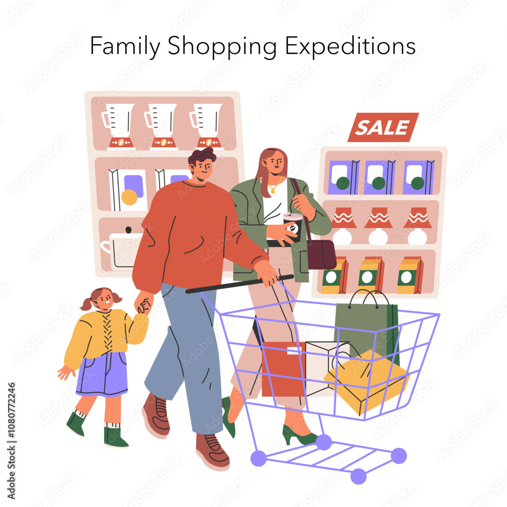 Black Friday. Flat Vector Illustration Black Friday. Flat Vector Illustration