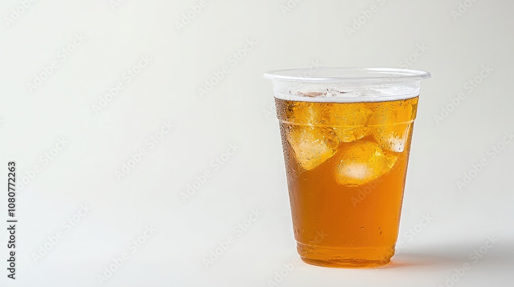 A refreshing glass of iced tea with condensation on the side. Perfect for a hot day! A refreshing glass of iced tea with condensation on the side. Perfect for a hot day!