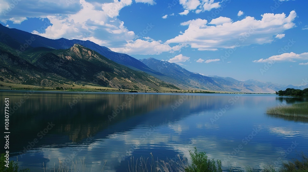 Salt Lake Natural Scenery - a serene and picturesque landscape. The tranquil waters and vibrant surroundings create a stunning visual experience. Salt Lake Natural Scenery - a serene and picturesque landscape. The tranquil waters and vibrant surroundings create a stunning visual experience.