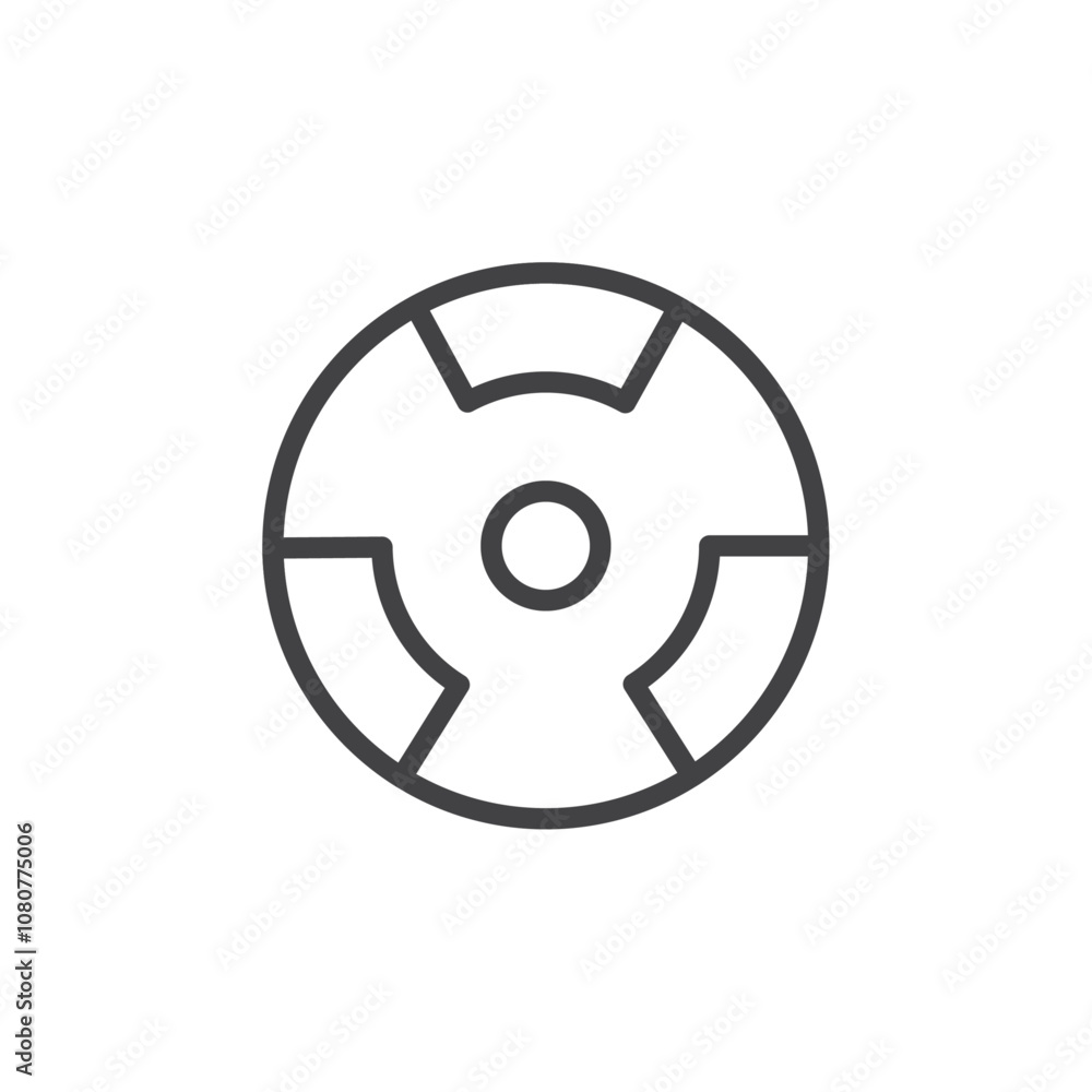 Cliper icon Logo symbol outline set Cliper icon Logo symbol outline set