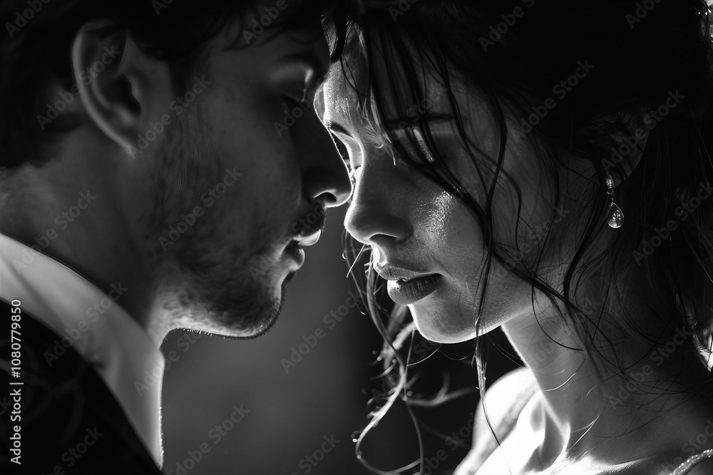 Romantic Wedding Day Portrait of Loving Couple Embracing Floral Bouquets decorated place church, Generative AI Romantic Wedding Day Portrait of Loving Couple Embracing Floral Bouquets decorated place church, Generative AI