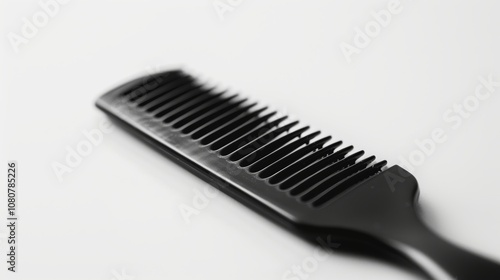 Comb on White Background for Beauty and Grooming Generative AI