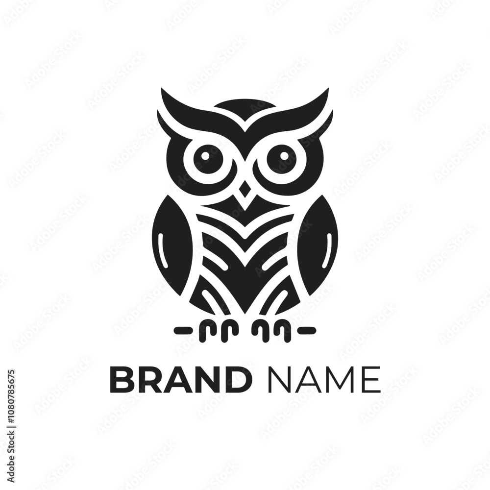 Owl logo design icon vector art illustration Owl logo design icon vector art illustration