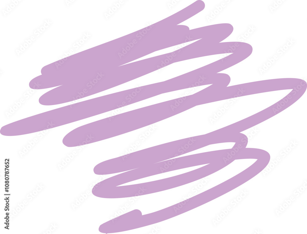 Obraz premium Blank scribble line