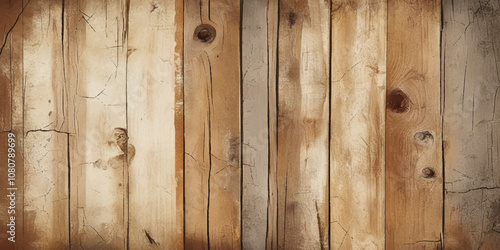 Beautiful light brown wooden texture background. National pattern wooden table background.