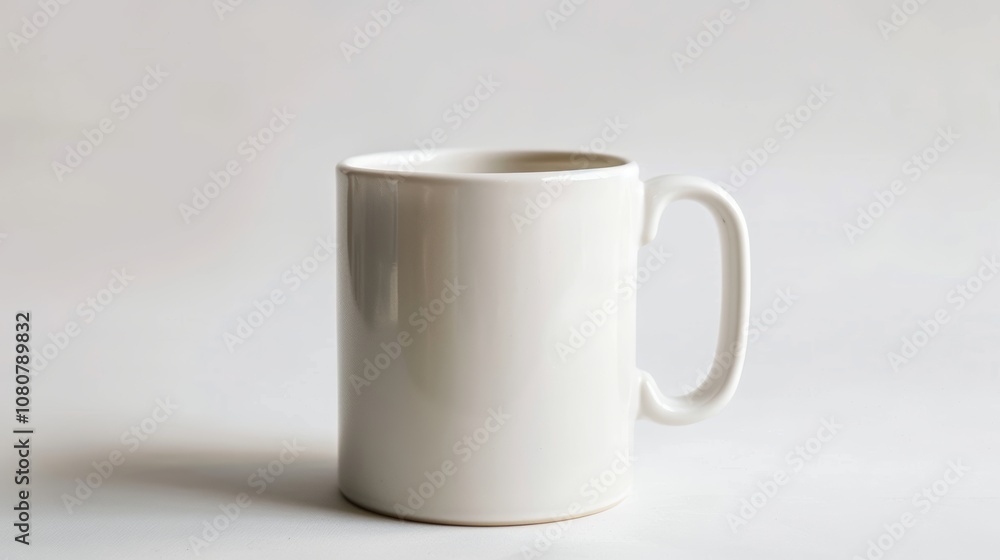 Morning Coffee Essentials on a Clean Background Generative AI Morning Coffee Essentials on a Clean Background Generative AI