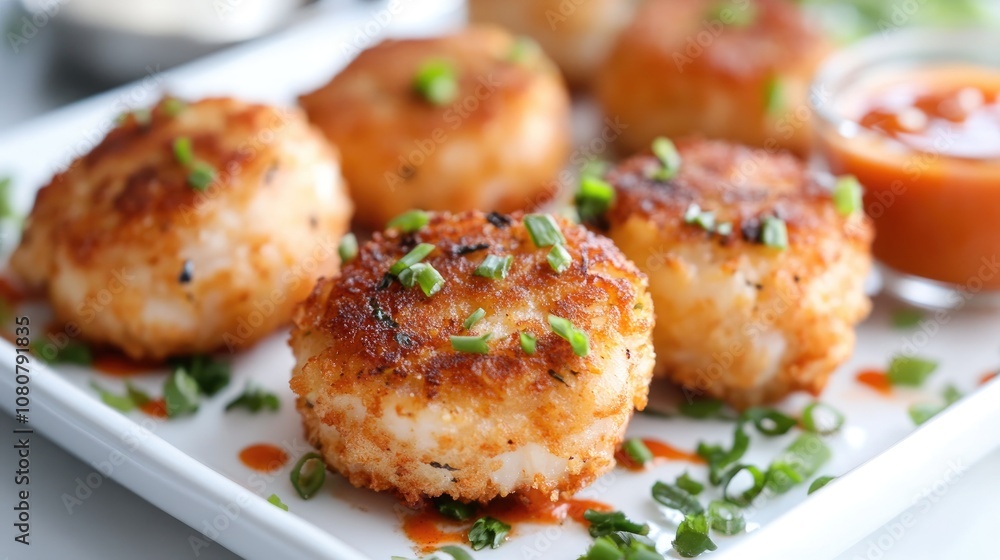 Cajun Sauce Mini Crab Cakes perfect for festive occasions Cajun Sauce Mini Crab Cakes perfect for festive occasions